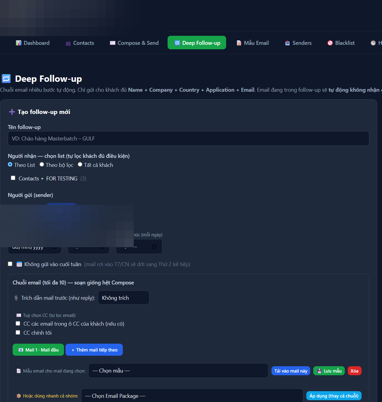 Deep Follow-up